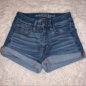 AE Super Stretchy Jean Shorts
